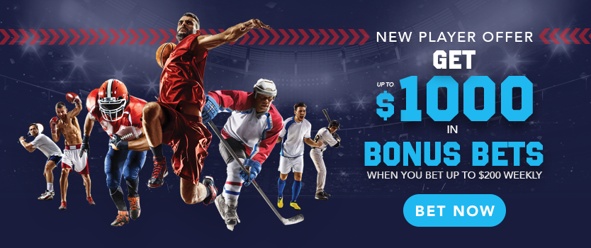 New Player Offer - Get up to $1000 in Free Bets!